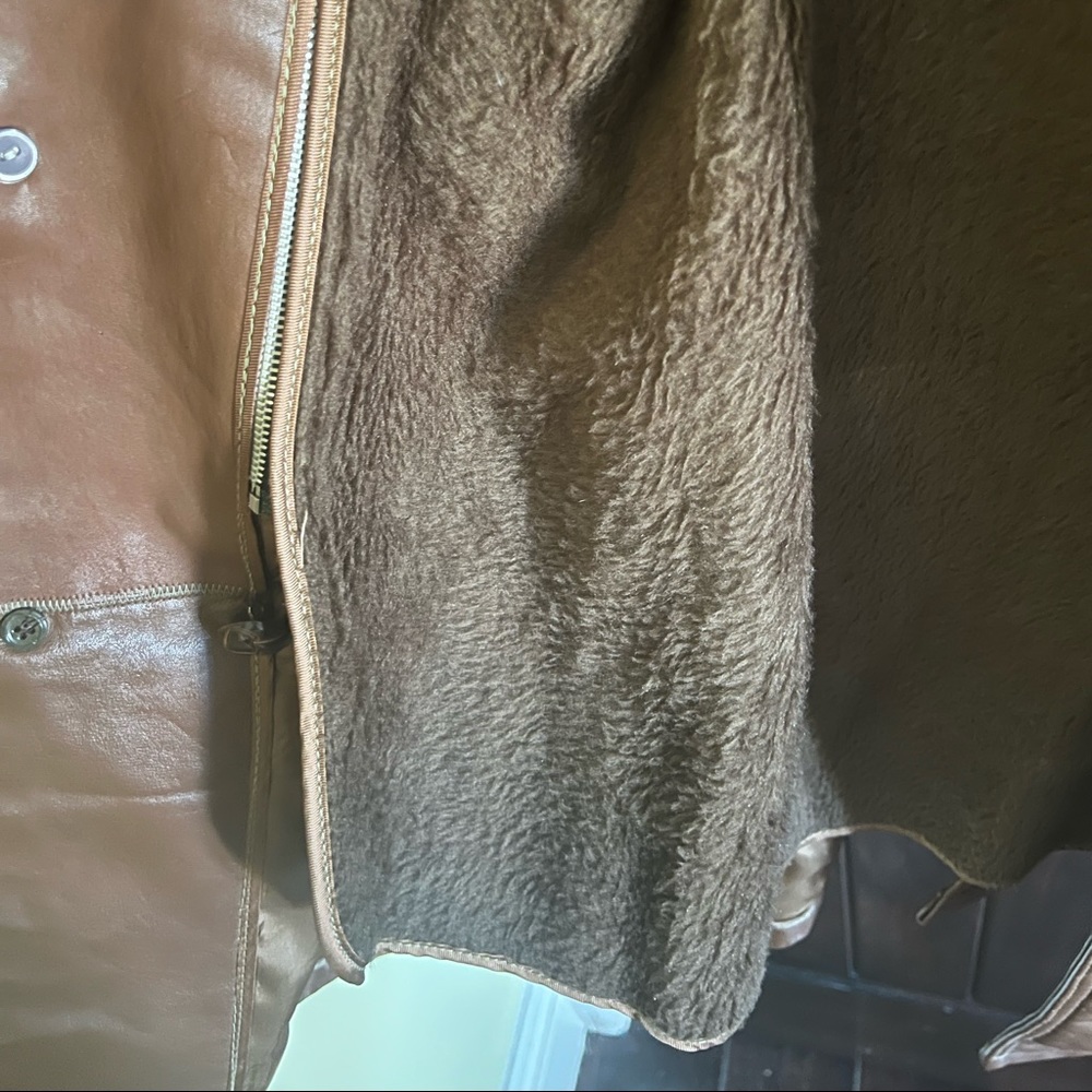Mens Leather jacket/ - Picture 2 of 4